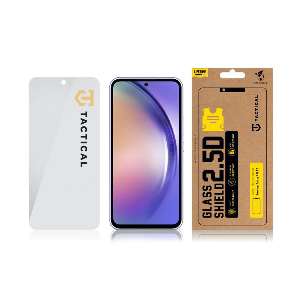 Tactical Glass Shield 2.5D sklo pro Samsung Galaxy A56 5G / A36 5G Clear - Obrázek 4
