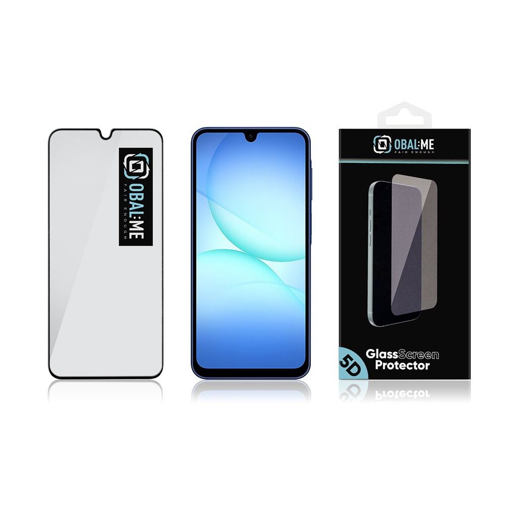 OBAL:ME 5D Tvrzené Sklo pro Samsung Galaxy A17 4G/5G Black - Obrázek 4