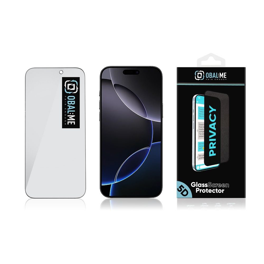 OBAL:ME Privacy 5D Tvrzené Sklo pro Apple iPhone 17 Pro Max Black - Obrázek 5