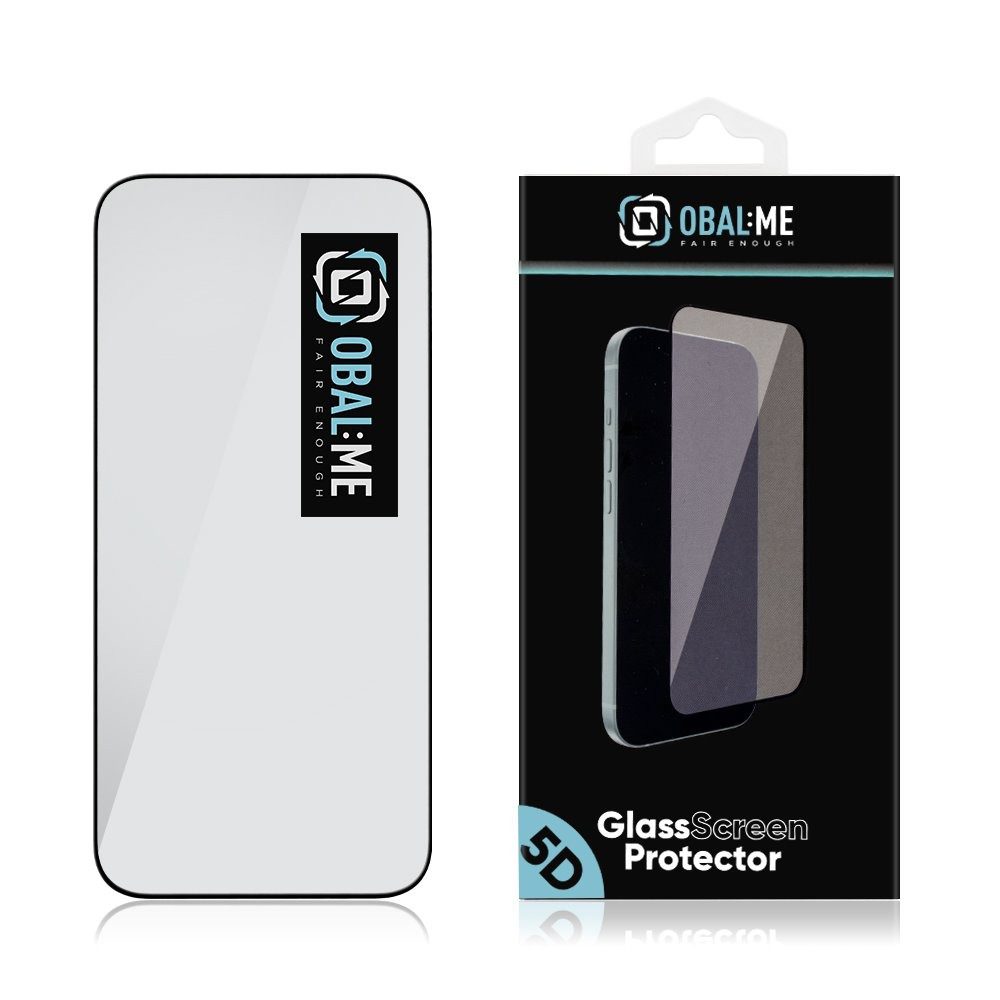OBAL:ME 5D Tvrzené Sklo pro Apple iPhone 17 Pro Max Black - Obrázek 3