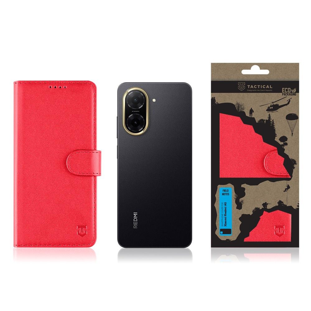 Tactical Field Notes pro Xiaomi Redmi A5 4G Red - Obrázek 4