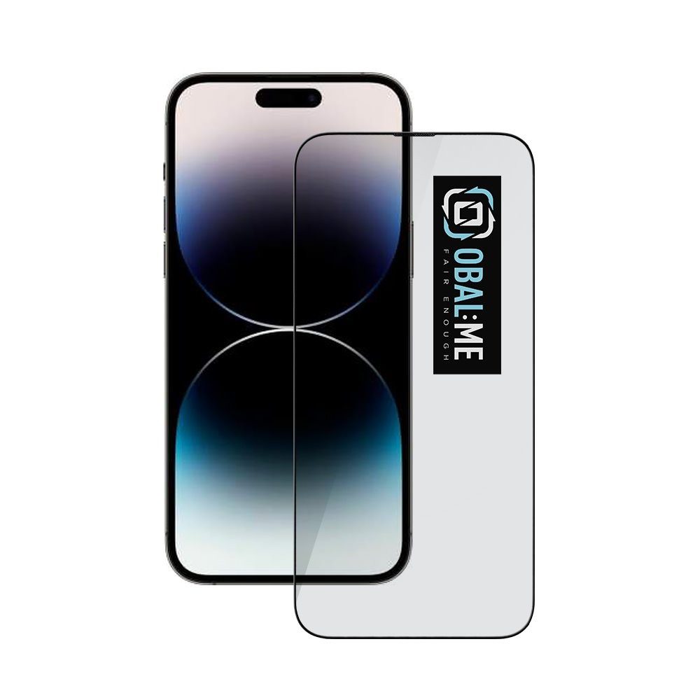 OBAL:ME 5D Tvrzené Sklo pro Apple iPhone 14 Pro Max Black - Obrázek 2
