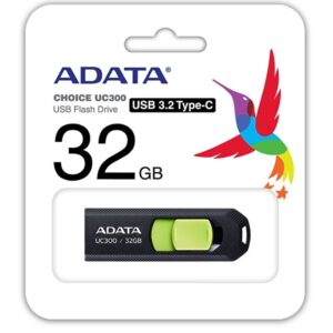 ADATA UC300 32GB USB 3.2 USB-C Černá