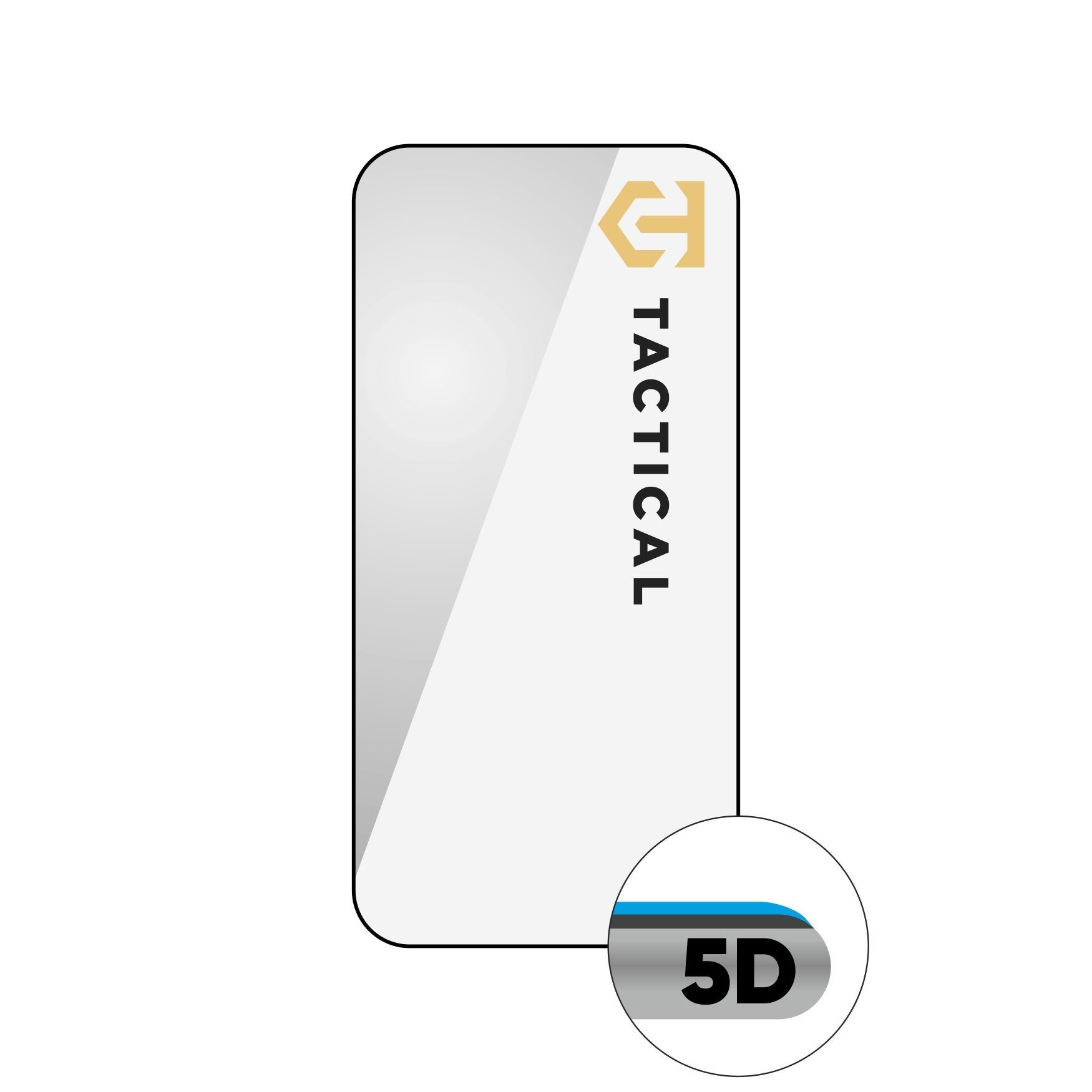 Tactical Glass Shield 5D sklo pro Xiaomi 15T/15T Pro Black - Obrázek 3
