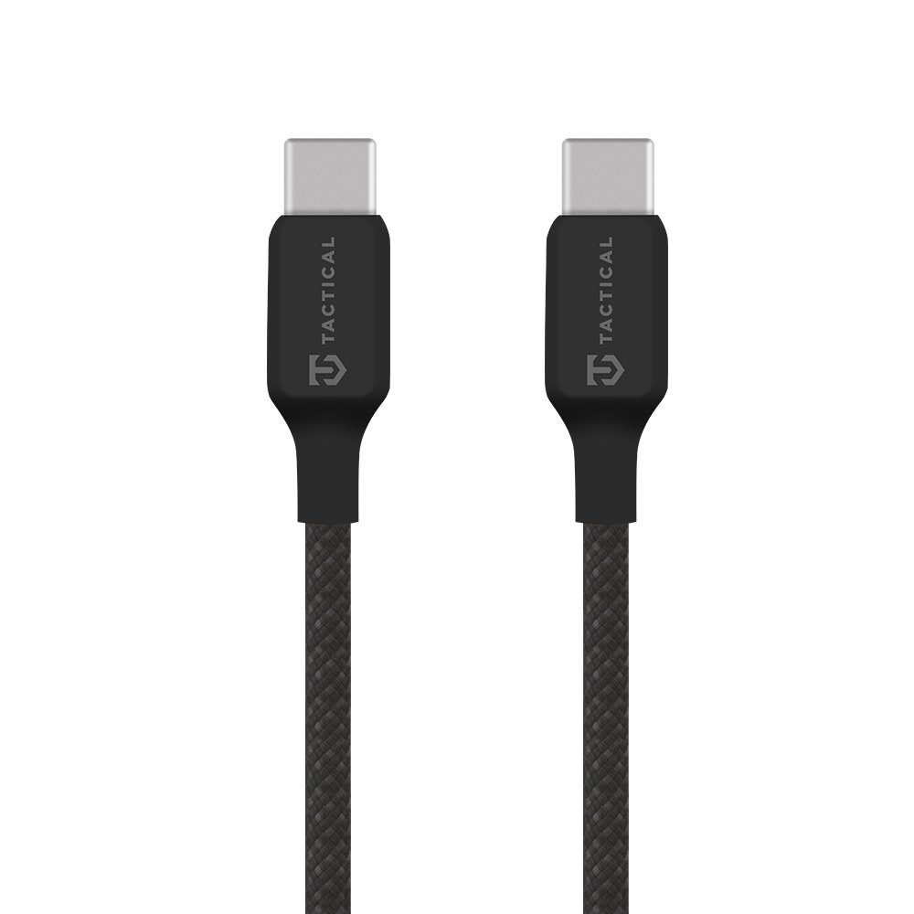 Tactical Stitch Thread Cable USB-C/USB-C 1m Black - Obrázek 2