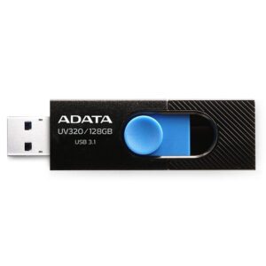 ADATA UV320 64GB USB 3.2 USB-A Černá-Modrá