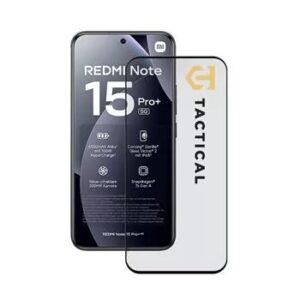 Tactical Glass Shield 5D sklo pro Xiaomi Redmi Note 15 Pro+ 4G/5G Black