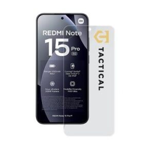 Tactical Glass Shield 2.5D sklo pro Xiaomi Redmi Note 15 Pro 5G Clear