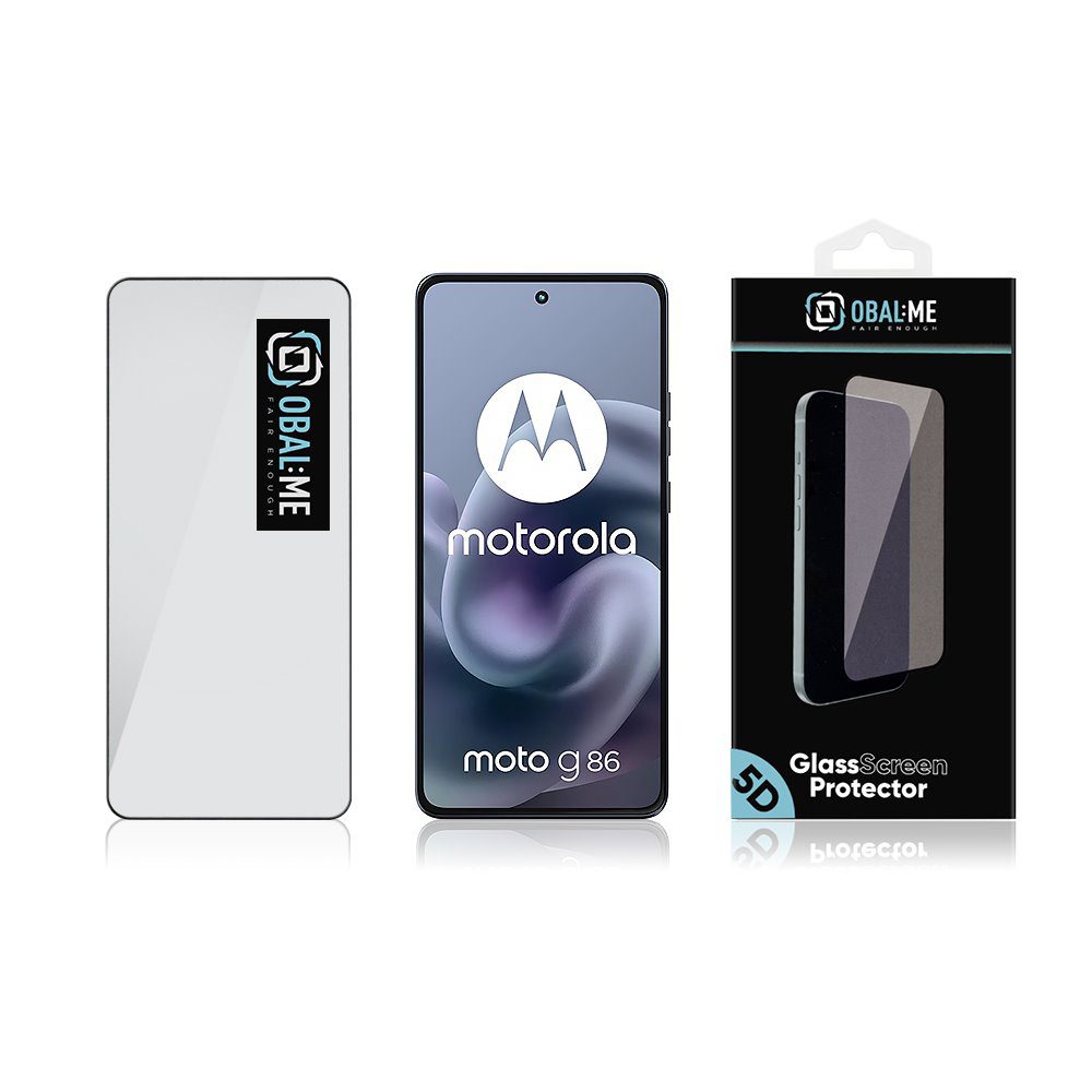 OBAL:ME 5D Tvrzené Sklo pro Motorola G86/G86 Power Black - Obrázek 4