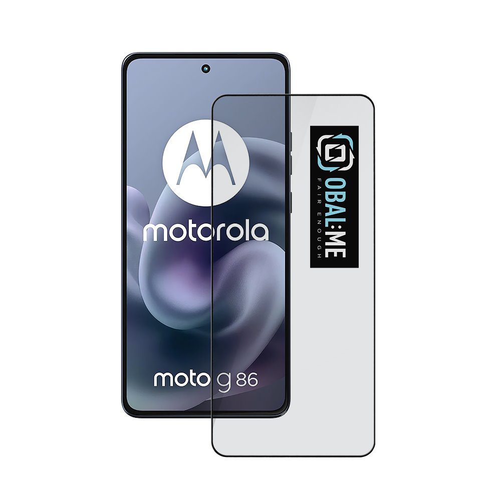 OBAL:ME 5D Tvrzené Sklo pro Motorola G86/G86 Power Black - Obrázek 2
