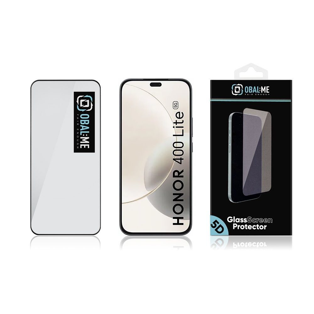 OBAL:ME 5D Tvrzené Sklo pro Honor 400 Lite Black - Obrázek 4