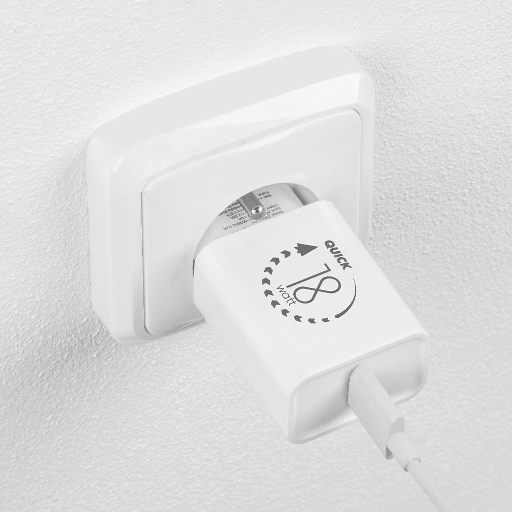 OBAL:ME Cestovní Nabíječka USB-A 18W White - Obrázek 4