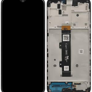 Motorola Moto G20 (XT2128) LCD displej + Dotyková Deska + Přední kryt Originální kvalita Černá/Black - Service pack