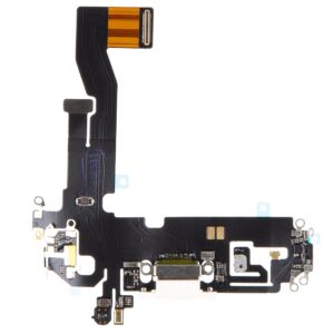 Apple iPhone 12/12 Pro Nabíjecí flex včetně mikrofonu Bílá/White