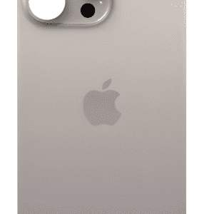 Apple iPhone 15 Pro Max Zadní sklo Přírodní Titan/Natural Titanium