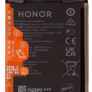 Baterie pro Honor 50 (NTH-NX9, NTH-AN00) - HB476489EFW 4300 mAh Originální kvalita - Service pack