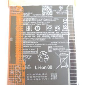 Baterie pro Poco X5 Pro (22101320G) - BP4K 5000 mAh Originální kvalita - Service pack