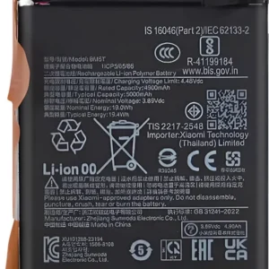 Baterie pro Poco X6 Pro (2311DRK48G, 2311DRK48I) - BM5T 5000 mAh Prémiová kvalita