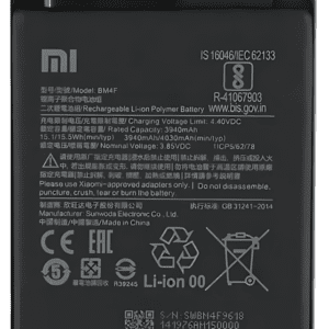 Baterie pro Xiaomi Mi A3 (M1906F9SH) - BM4F 3940 mAh Prémiová kvalita