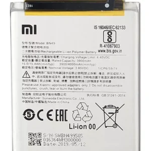 Baterie pro Xiaomi Redmi 7 (M1810F6LG, M1810F6LH, M1810F6LI) - BN49 4000 mAh Original Baterie 4000mAh Pozor!!! Je to verze s kratším Flexem.