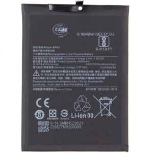 Baterie pro Xiaomi Redmi Note 9 Pro (M2003J6A1I) India Version - BN52 5020 mAh Prémiová kvalita