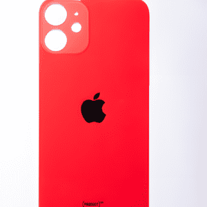 Apple iPhone 12 Zadní sklo Červená/Red