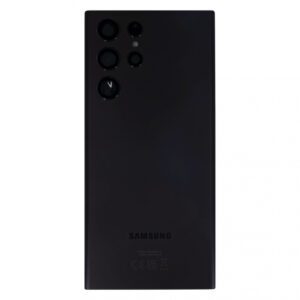 Samsung Galaxy S22 Ultra (S908) Zadní sklo Černá/Black - service pack