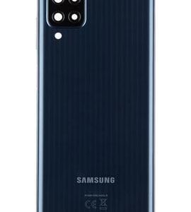 Samsung Galaxy M12 (M127) Zadní kryt včetně sklíčka kamery Černá/Black - Service pack