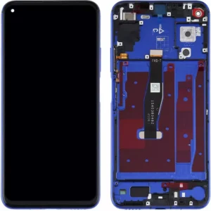 Honor 20 (YAL-L21, YAL-AL00) LCD displej + Dotyk + Přední kryt Prémiová kvalita Blue