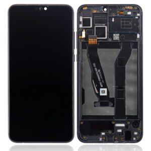 Honor 8X (JSN-L21, JSN-L42, JSN-AL00) LCD displej + Dotyk + Přední kryt Prémiová kvalita Black