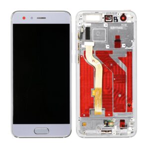 Honor 9 (STF-L09, STF-AL10) LCD displej + Dotyková Deska + Přední kryt Originální kvalita Šedá/Gray - Service pack