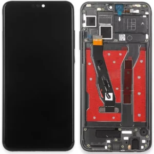 Honor 9X Lite (JSN-L21, JSN-L22, JSN-L23) LCD displej + Dotyk + Přední kryt Prémiová kvalita Black