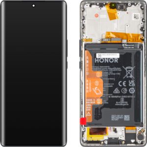 Honor Magic5 Lite 5G (RMO-NX1) LCD displej + Dotyk + Přední kryt Prémiová kvalita Black