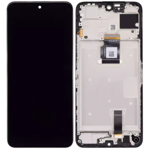 Honor X7b (CLK-LX1, CLK-LX2, CLK-LX3) LCD displej + Dotyk + Přední kryt Prémiová kvalita Black