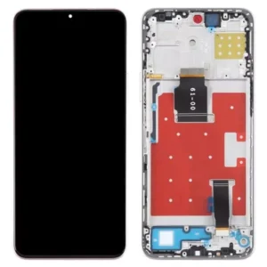 Honor X8a (CRT-LX1, CRT-LX2, CRT-LX3) LCD displej + Dotyk + Přední kryt Prémiová kvalita Silver