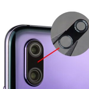 Huawei P20 Pro (CLT-L29, CLT-L09, CLT-AL00) Sklíčko kamery Velká horní čočka Set 2 ks, zadní horní kamery + dolní kamery