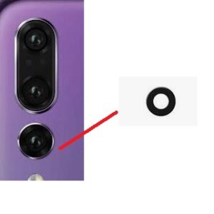 Huawei P20 Pro (CLT-L29, CLT-L09, CLT-AL00) Sklíčko zadní kamery, malá dolní čočka