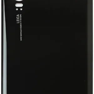 Huawei P30 (ELE-L29, ELE-L09, ELE-AL00) Zadní sklo bez Sklička Kamery Černá/Black