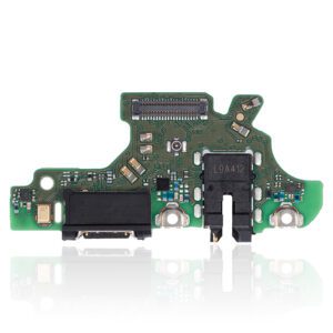 Huawei P30 Lite (MAR-LX1A, MAR-LX2, MAR-LX3A) Nabíjecí Konektor PCB Deska (MicrosUSB-C, Jack + Mikrofon)