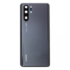 Huawei P30 PRO (VOG-L29, VOG-L09, VOG-AL00) Zadní sklo bez sklíčka kamery Černá/Black