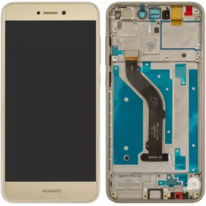 Huawei P9 Lite (VNS-L21, VNS-L22, VNS-L31) LCD displej + Dotyková Deska + Přední Kryt Zlatá/Gold (2017)