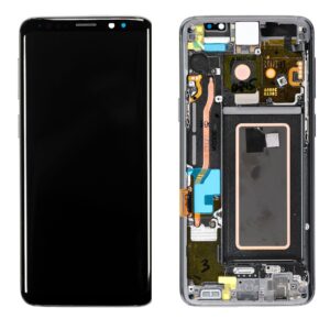 Samsung Galaxy S9 (G960) LCD displej + Dotyk Šedá/Gray Originální kvalita - service pack