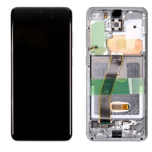 Samsung Galaxy S20 5G (G981) LCD displej + Dotyk Originální kvalita barvy Bílá/White - Service pack