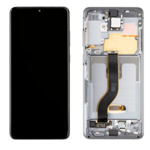Samsung Galaxy S20+ 5G (G986) LCD displej + Dotyková Deska Originální kvalita Šedá/Gray - Service pack