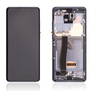 Samsung Galaxy S20 Ultra (G988) LCD displej + Dotyk Originální kvalita Šedá/Gray - Service pack