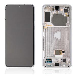 Samsung Galaxy S21+ (G996) LCD displej + Dotyk Originální kvalita Stříbrná/Silver - Service pack