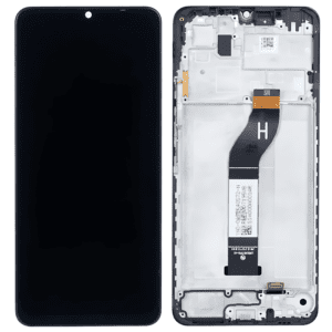 Poco C65 (2310FPCA4G) LCD displej + Dotyková Deska + Přední kryt Originální kvalita Černá/Black - Service pack