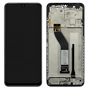 Poco C75 (2410FPCC5G) LCD displej + Dotyková Deska + Přední kryt Originální kvalita Černá/Black - Service pack