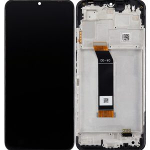Poco M4 5G (22041219PG) LCD displej + Dotyková Deska + Přední kryt Originální kvalita Černá/Black - Service pack