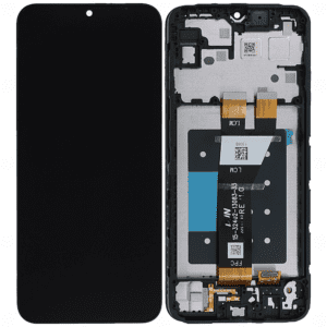 Samsung Galaxy A14 5G (A146) LCD displej + Dotyková Deska + Přední kryt Originální kvalita Černá/Black - Service pack
